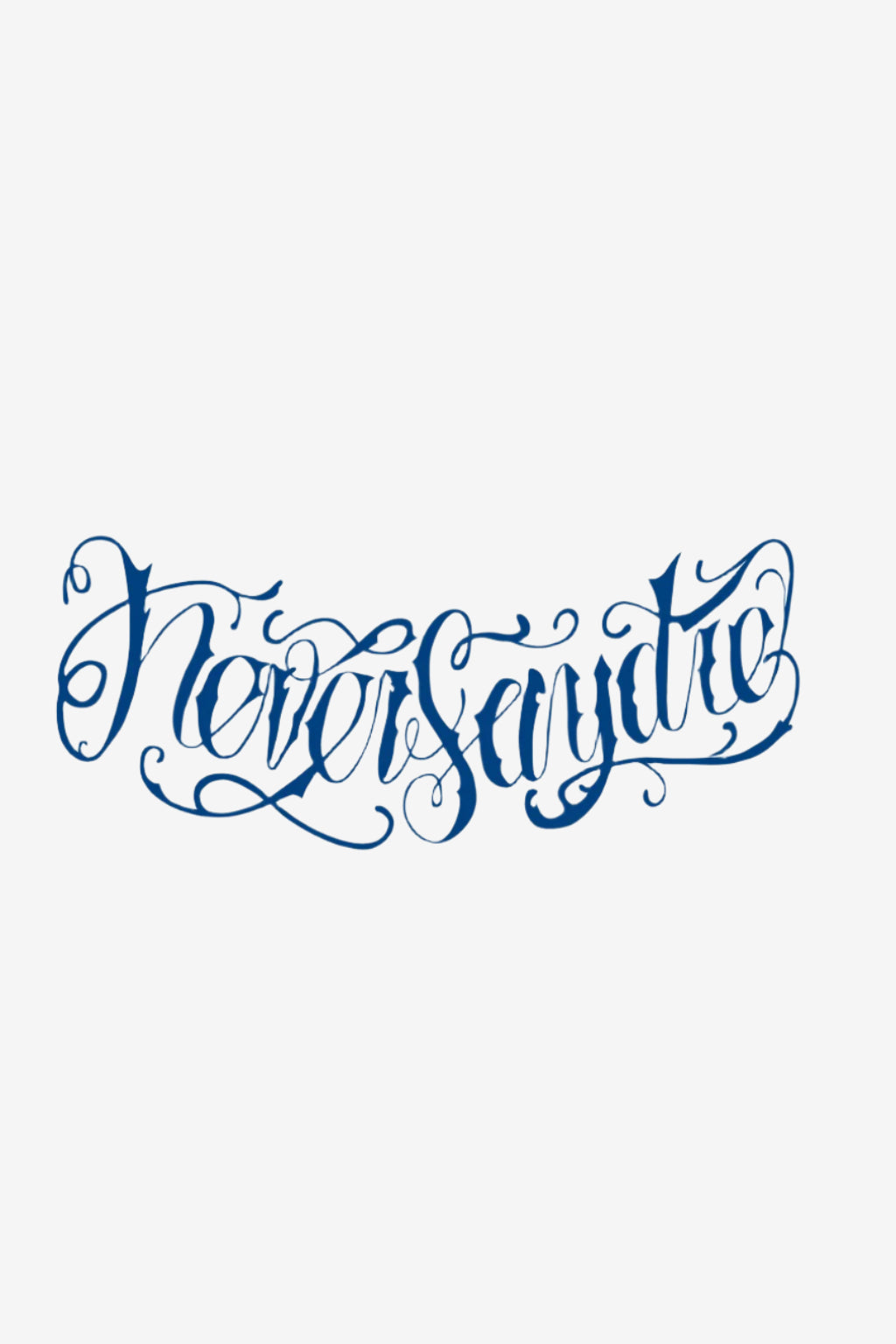 Tatuaj semipermanent rezistenta caligrafic cu mesaj motivațional